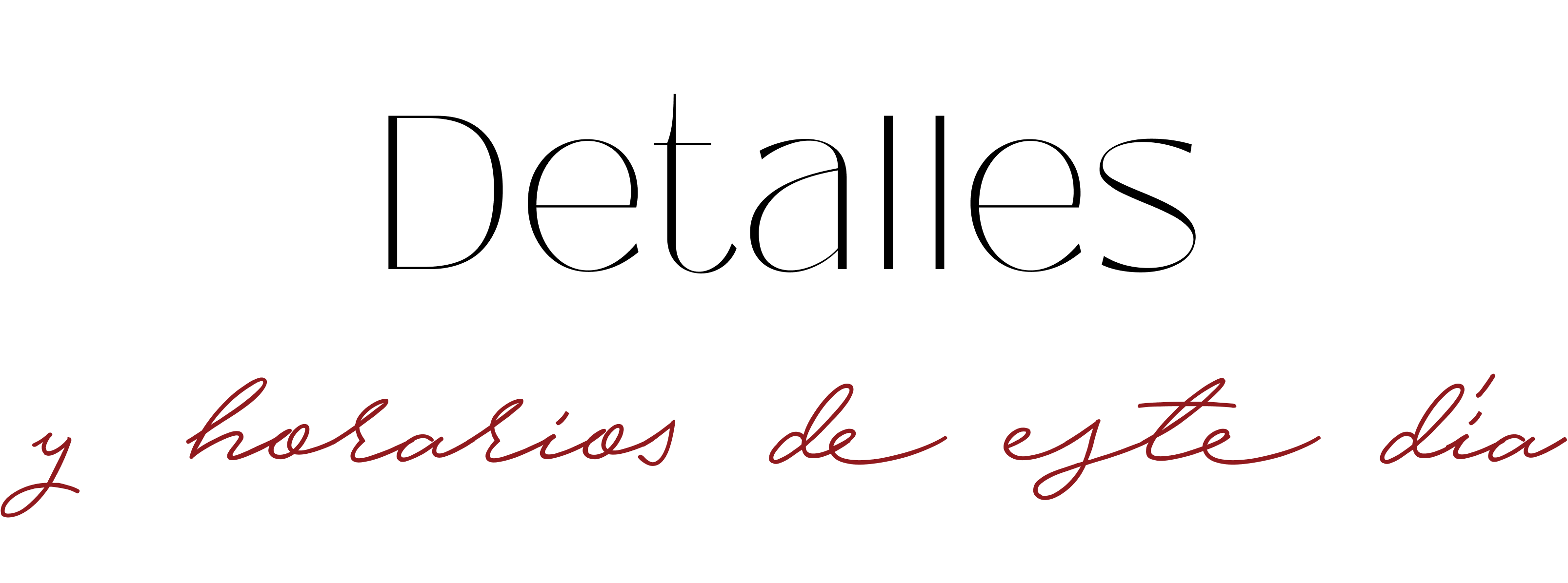 Detalles del día